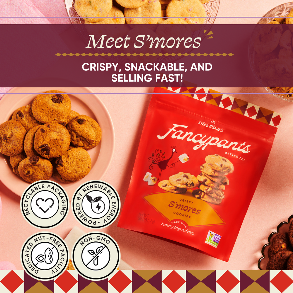 Fancypants Baking S'mores Cookies, 5oz