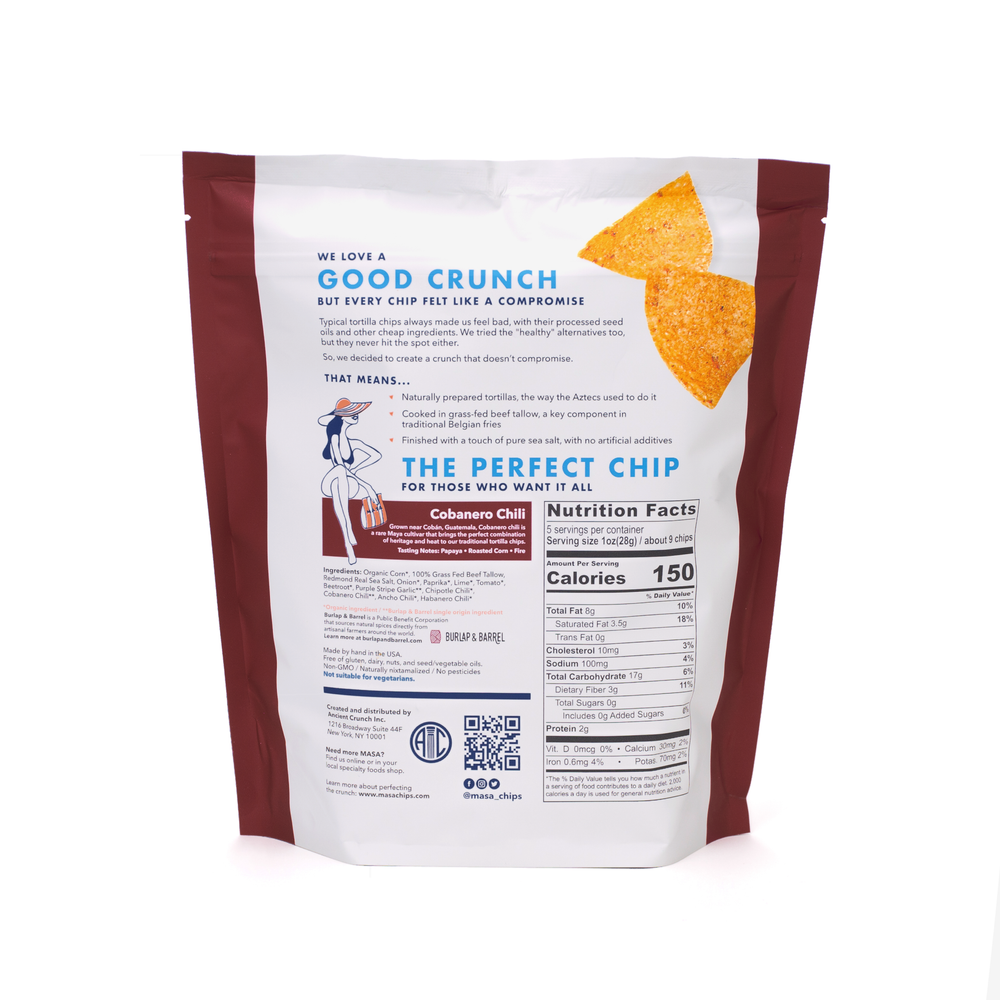 Ancient Crunch - MASA Tortilla Chips