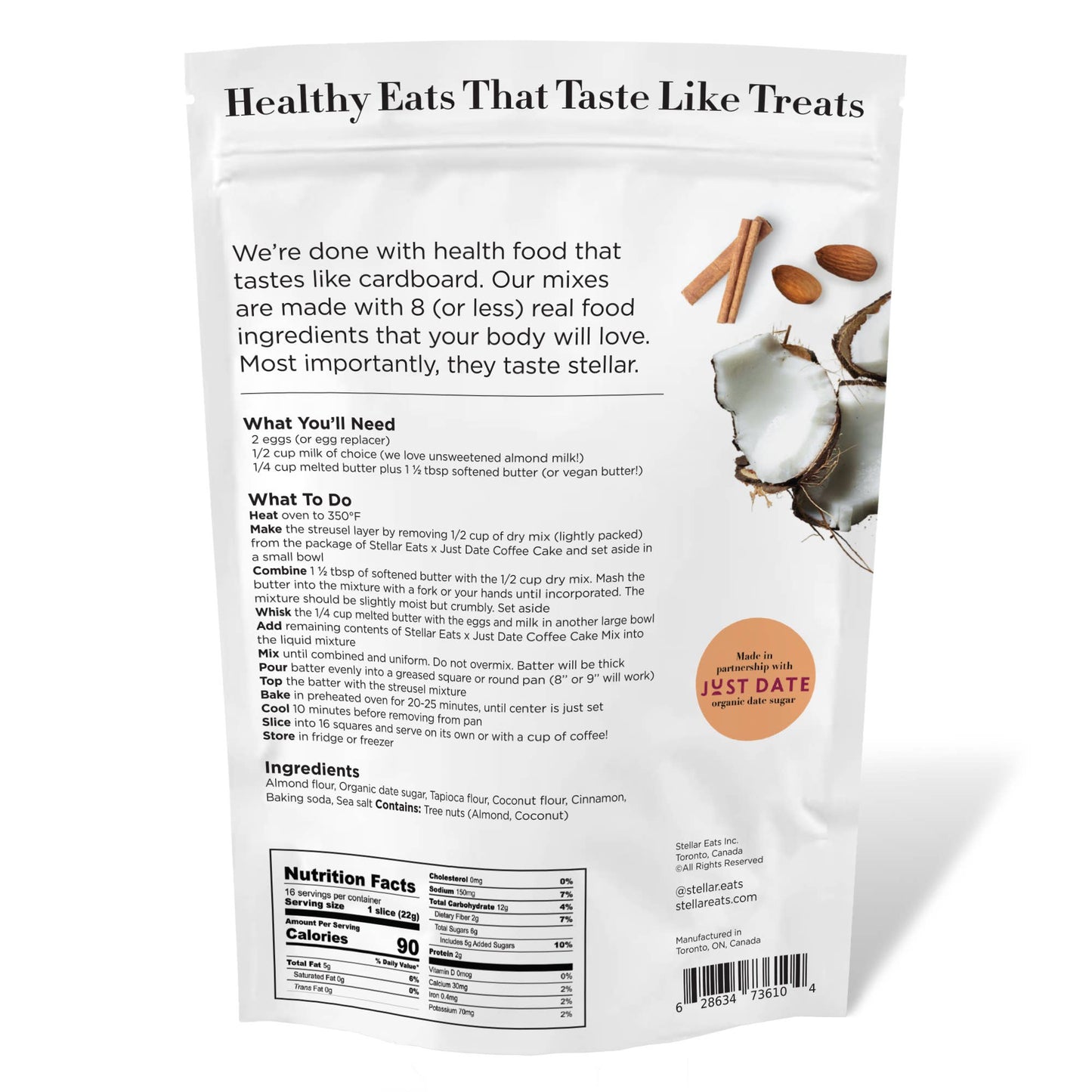 Stellar Eats Coffee Cake Mix