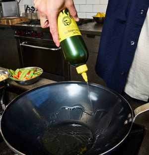 Graza “Frizzle” Squeeze High Heat Cooking Oil