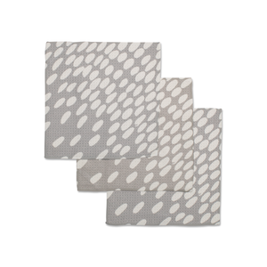 Geometry - Spotted Grey Dishcloth Set