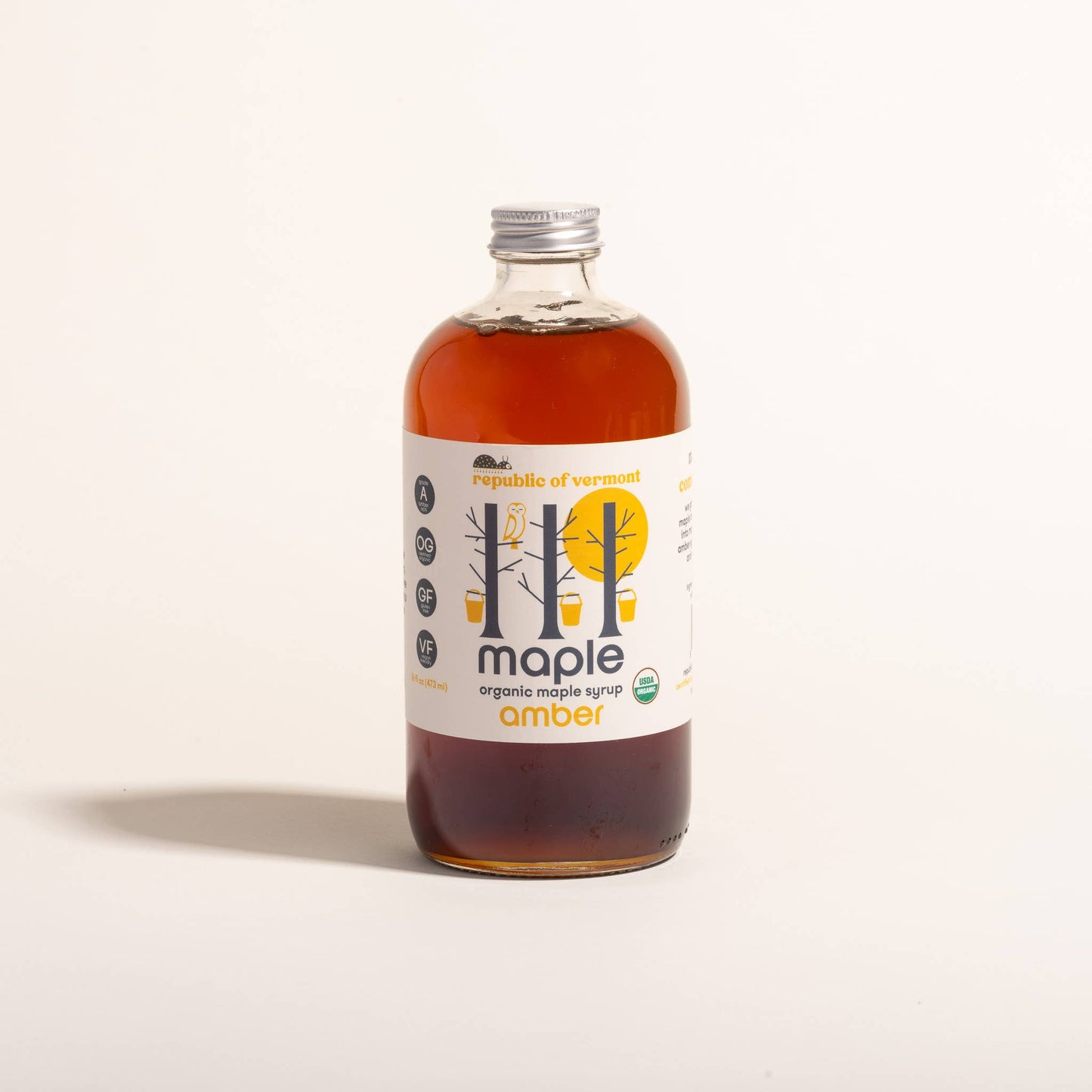 Republic Of Vermont Organic Amber Maple Syrup