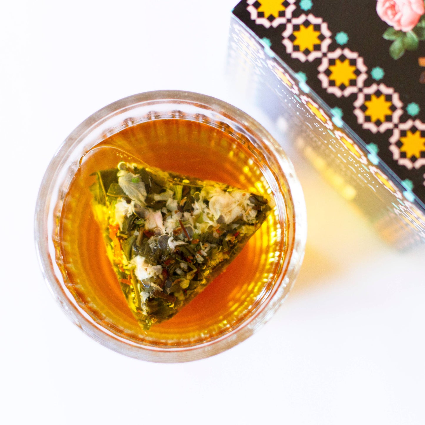 Villa Jerada Saffron Rose Green Tea, 12 tea bags