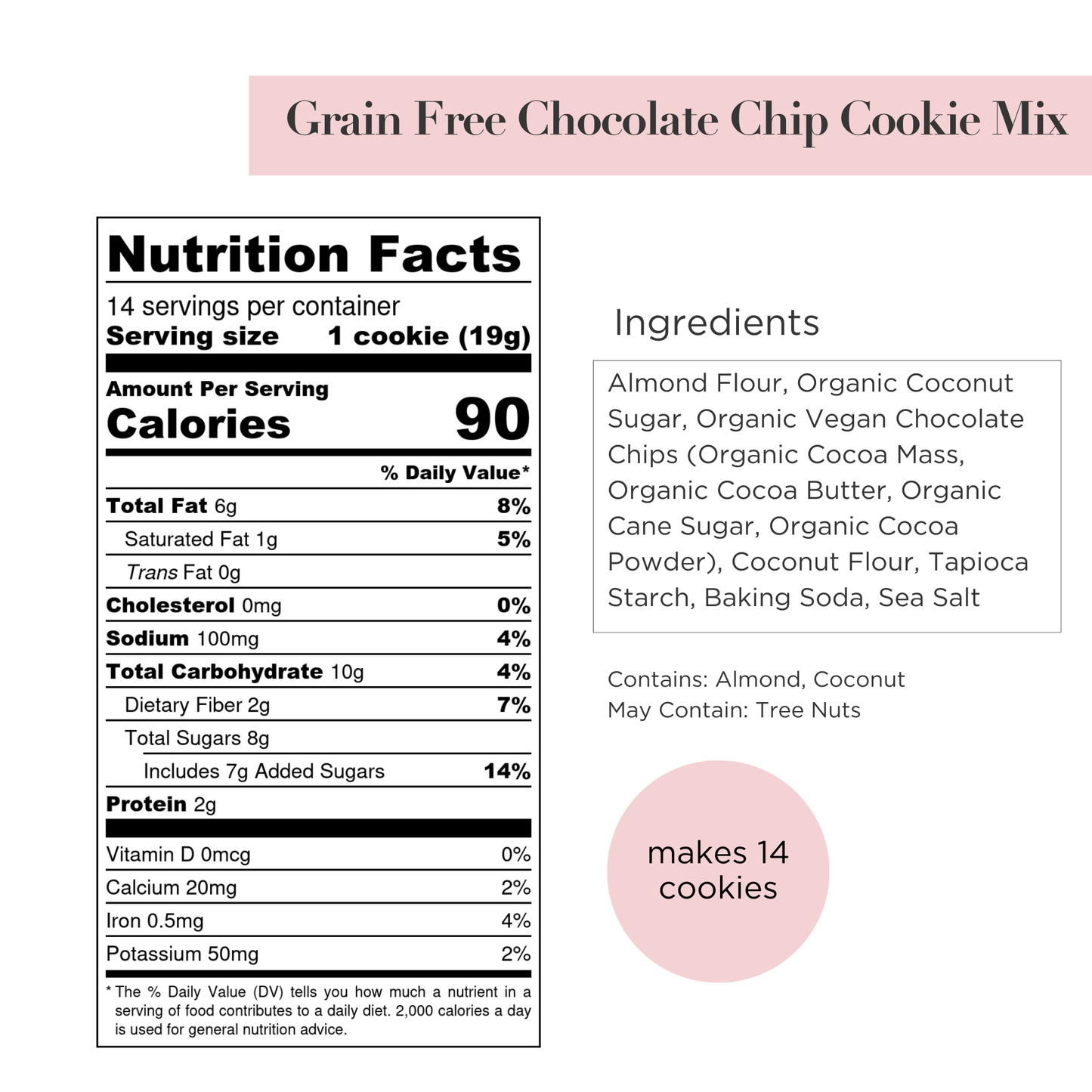 Stellar Eats Chocolate Chip Cookie Mix