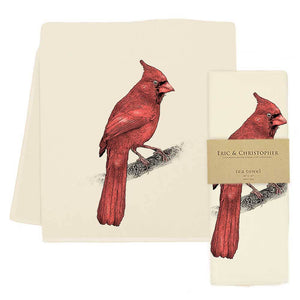 Eric & Christopher - Cardinal Tea Towel