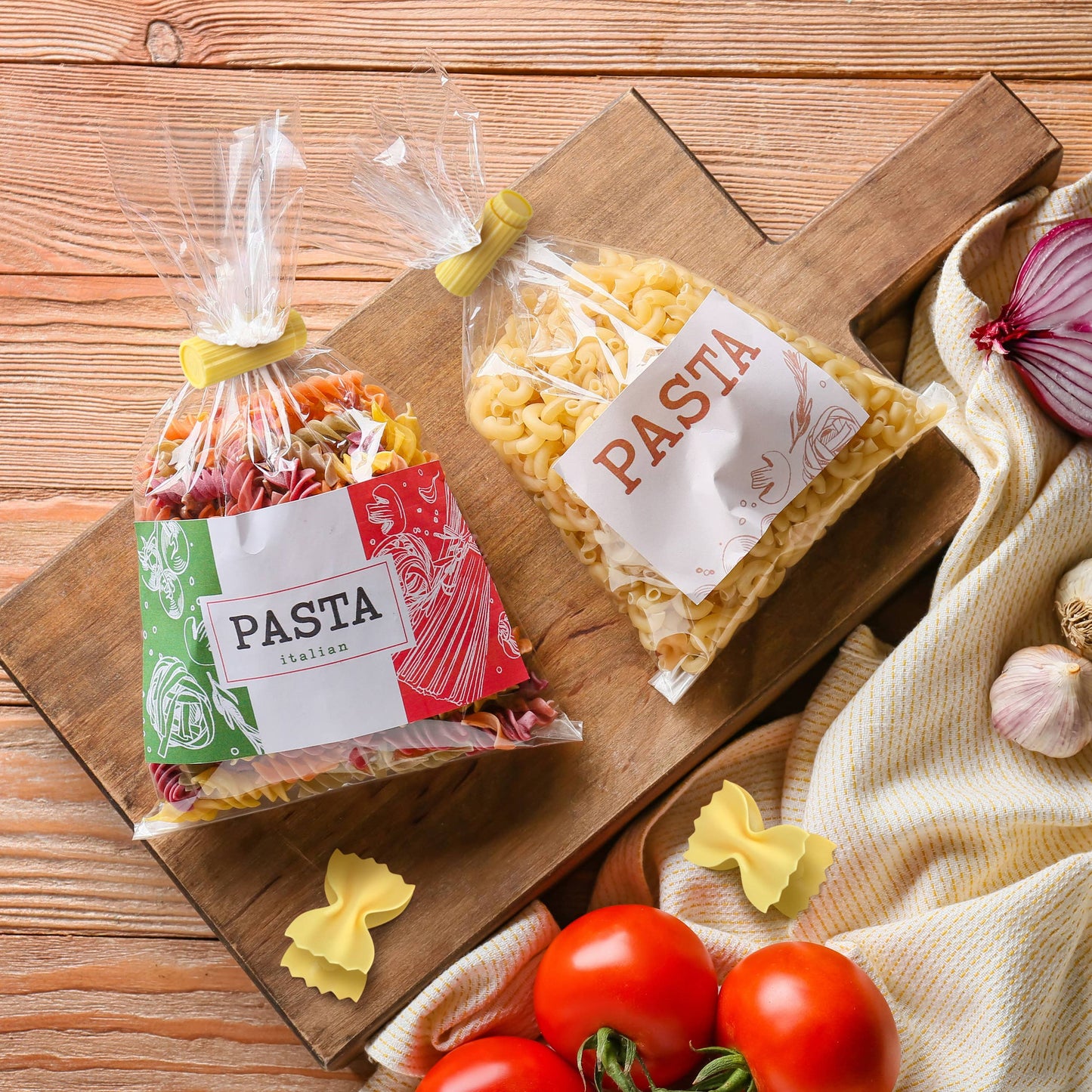 Snackaroni Pasta Bag Clips, Set of 4