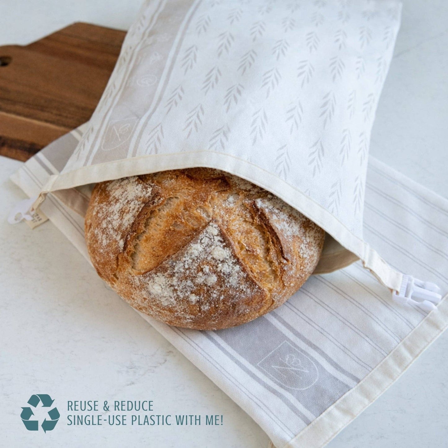 Nectar & Nest Reusable Beeswax Bread Bags