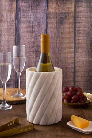 Taraz Marble Wine Cooler