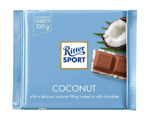 Ritter Sport Kokos / Coconut Bar, 100g