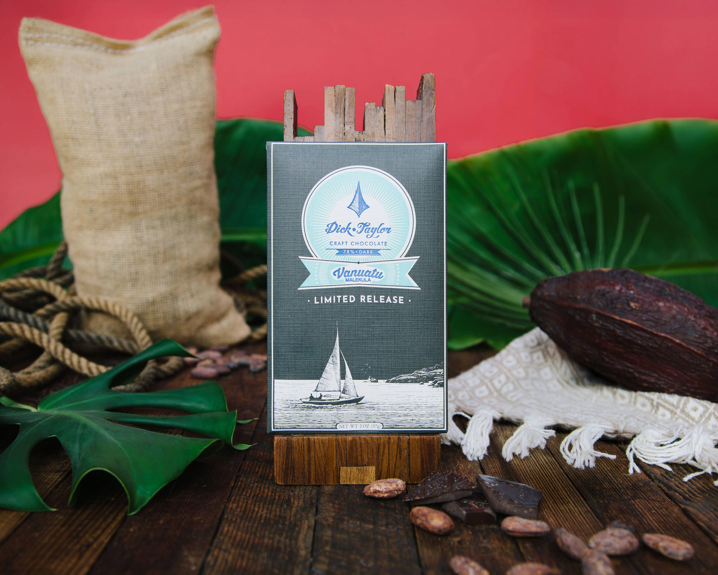Dick Taylor Craft Chocolate - 78% Vanuatu, Malekula Island Limited Edition