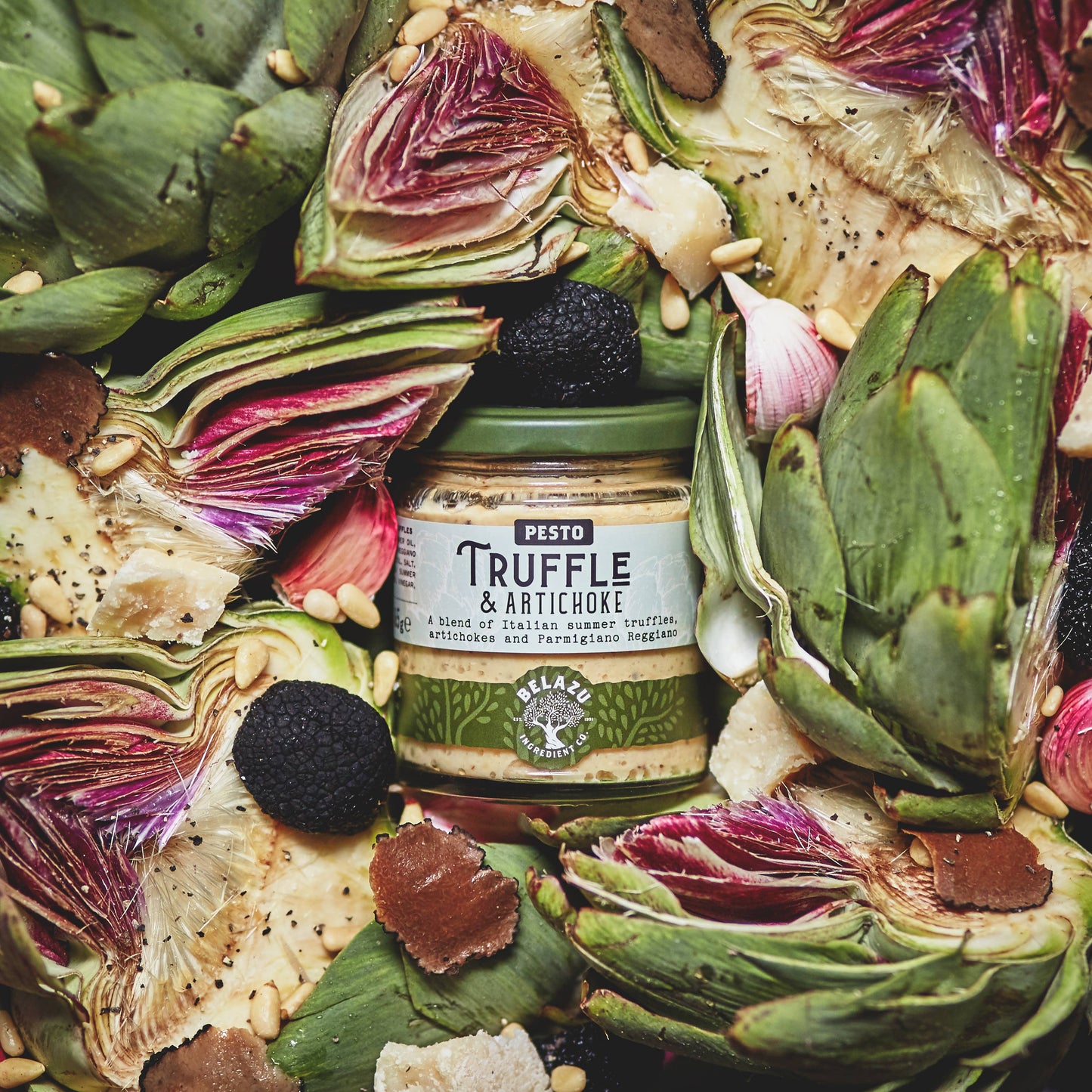 Belazu Truffle and Artichoke Pesto, 5.8oz