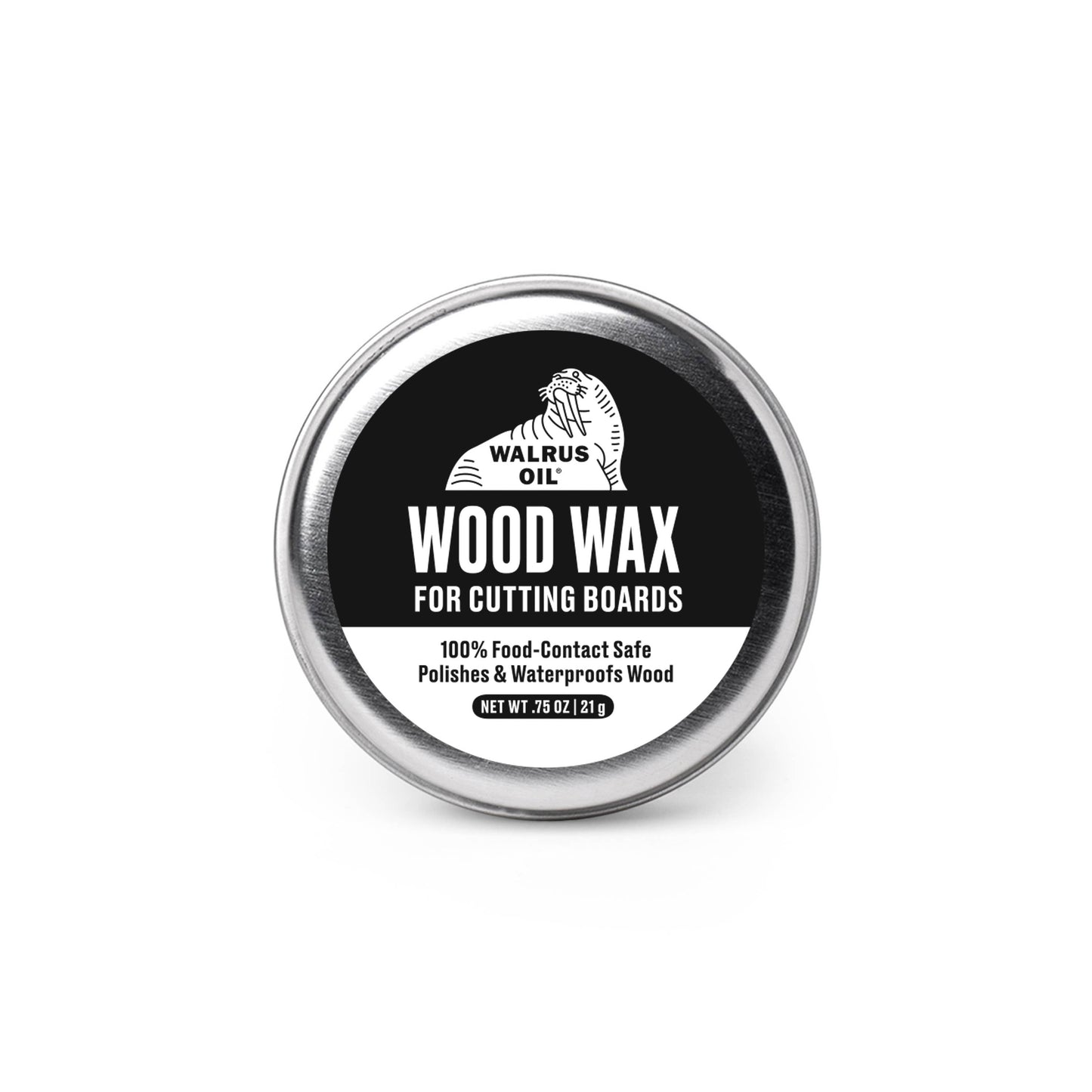 Walrus Oil Wood Wax for Cutting Boards, .75 oz.