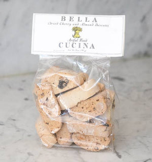 Bella Cucina - Dried Cherry & Almond Biscotti Bag - 6oz