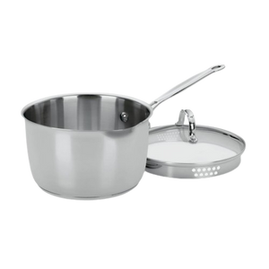 Cuisinart Chef's Pour Stainless Saucepan, 3 qt