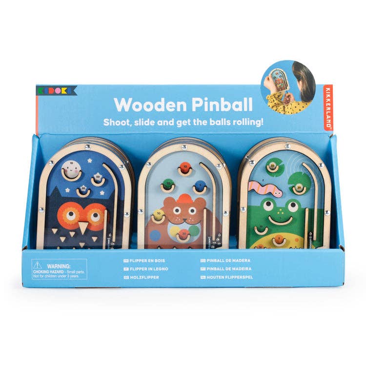 Wooden Pinball, assorted