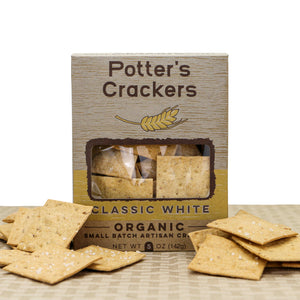 Potter’s Crackers - Potter's Crackers Organic Classic White Crackers - 5 oz