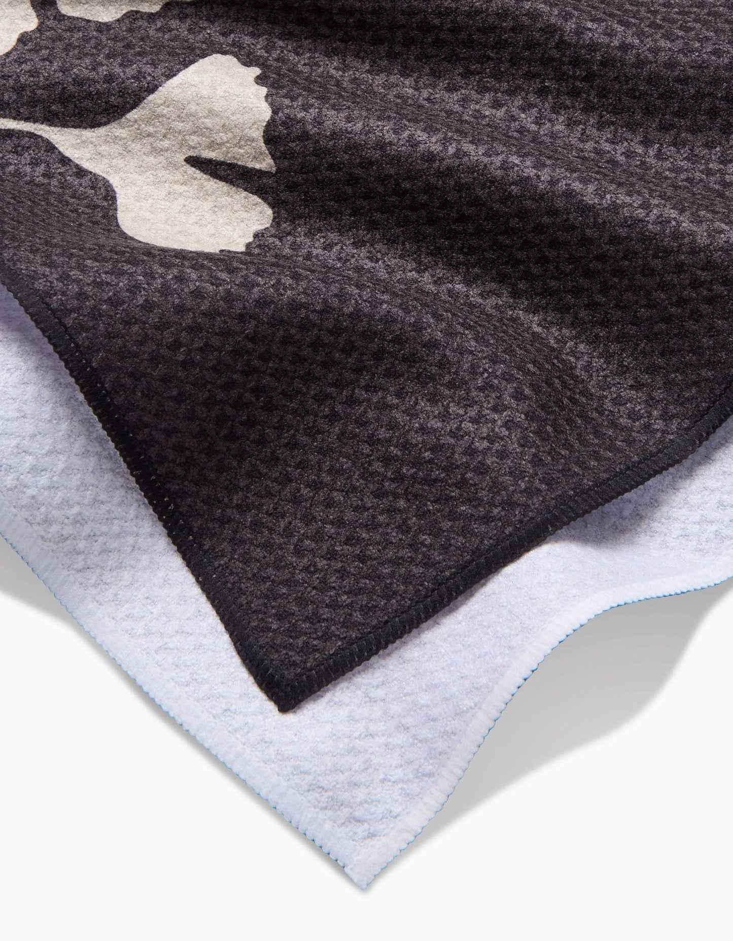 Geometry - Midnight Ginkgo Tea Towel