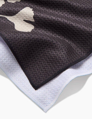 Geometry - Midnight Ginkgo Tea Towel