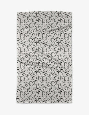 Geometry - Happy Ghosts Tea Towel