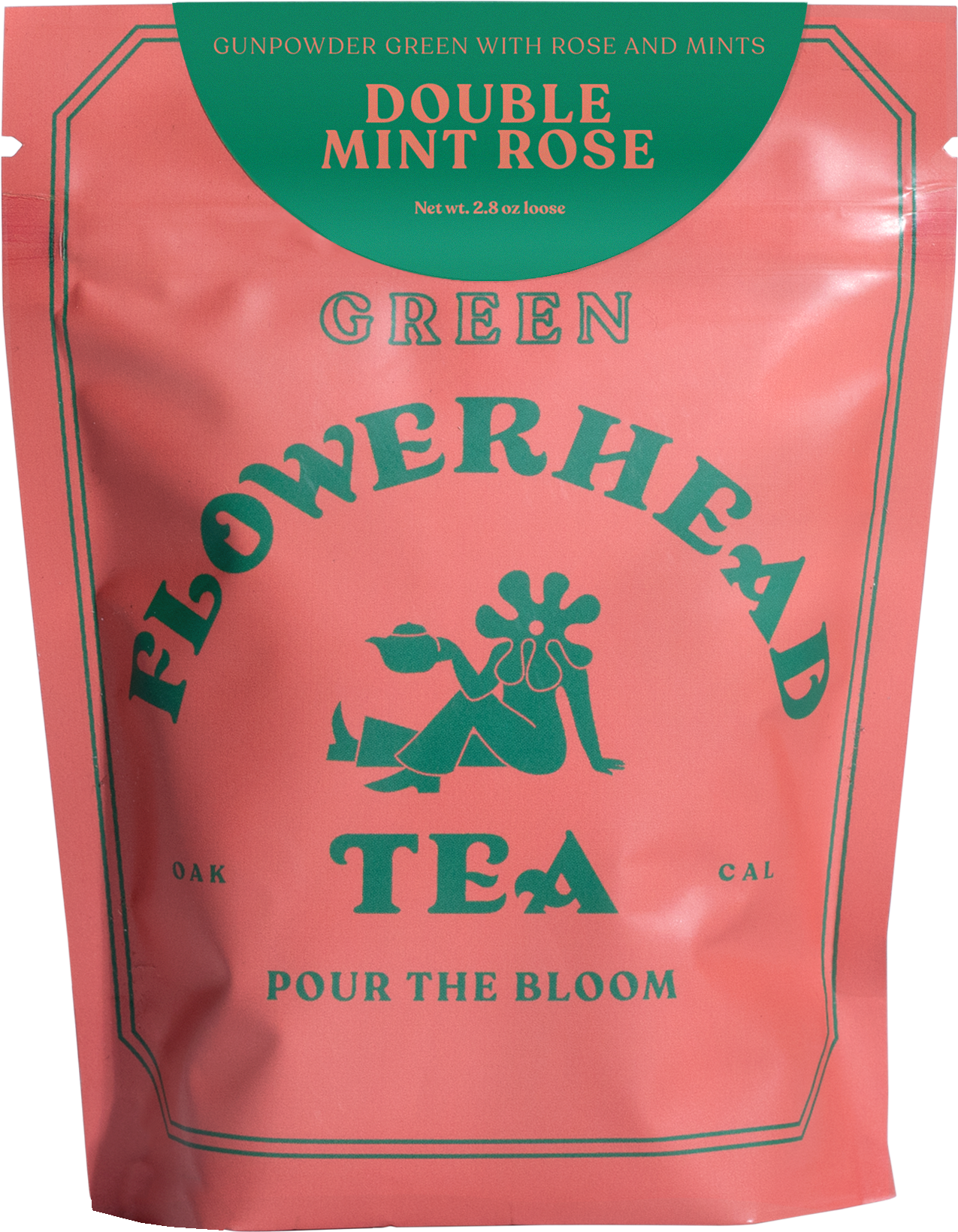 Flowerhead Tea  Double Mint Rose Loose Tea