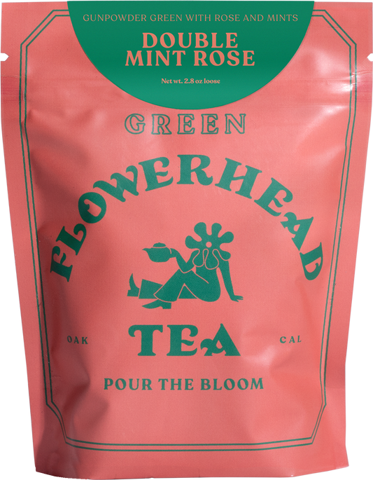 Flowerhead Tea  Double Mint Rose Loose Tea
