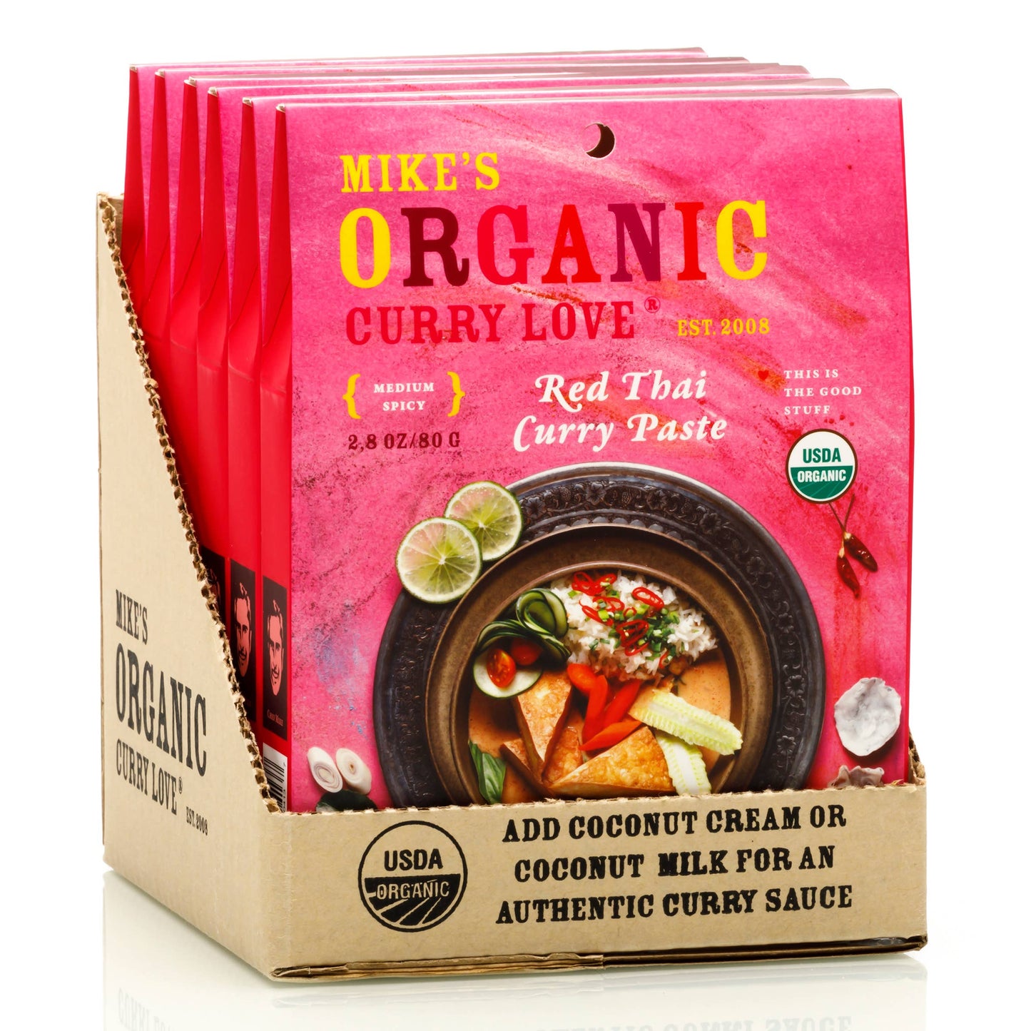 Mike's Organic Curry Love Organic Red Thai Curry Paste, 2.8oz