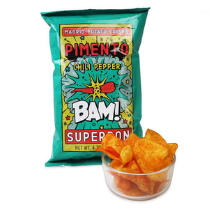 Superbon Chips de Madrid - Chilli BBQ Chips, 135g