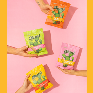 Nemi Snacks - Mexican Lime - Crunchy Nopales Cactus Snacks