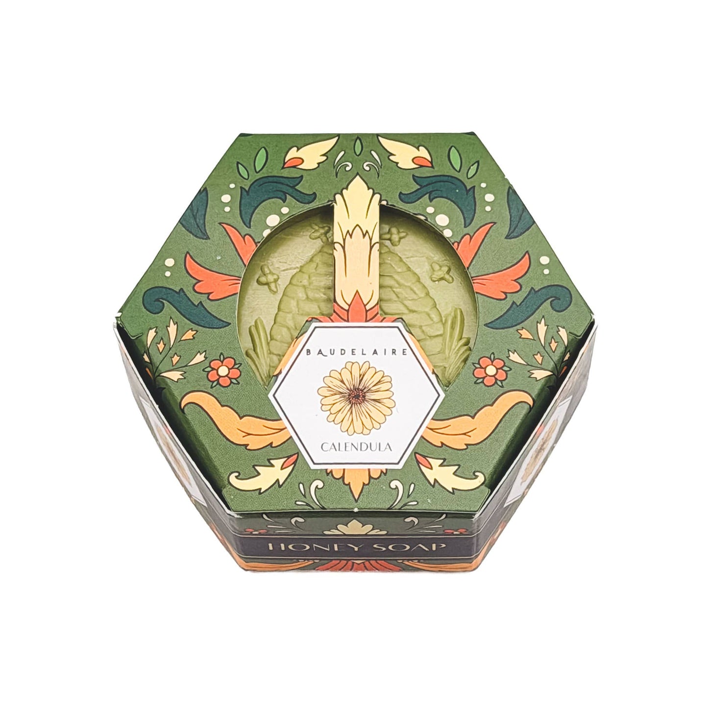 Baudelaire Calendula Honey Soap, 3.5oz