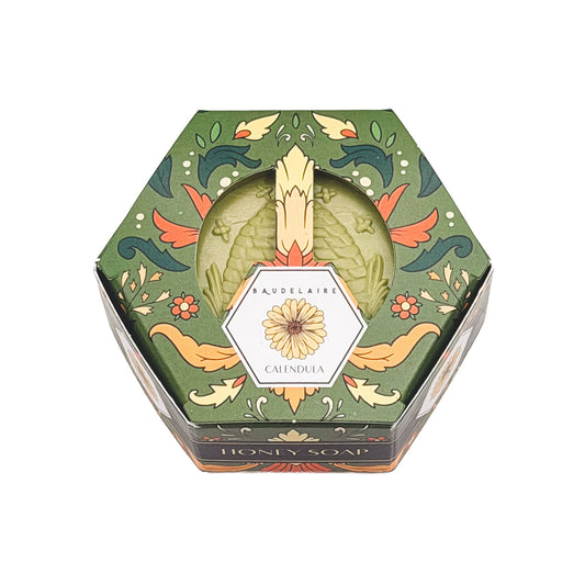 Baudelaire Calendula Honey Soap, 3.5oz