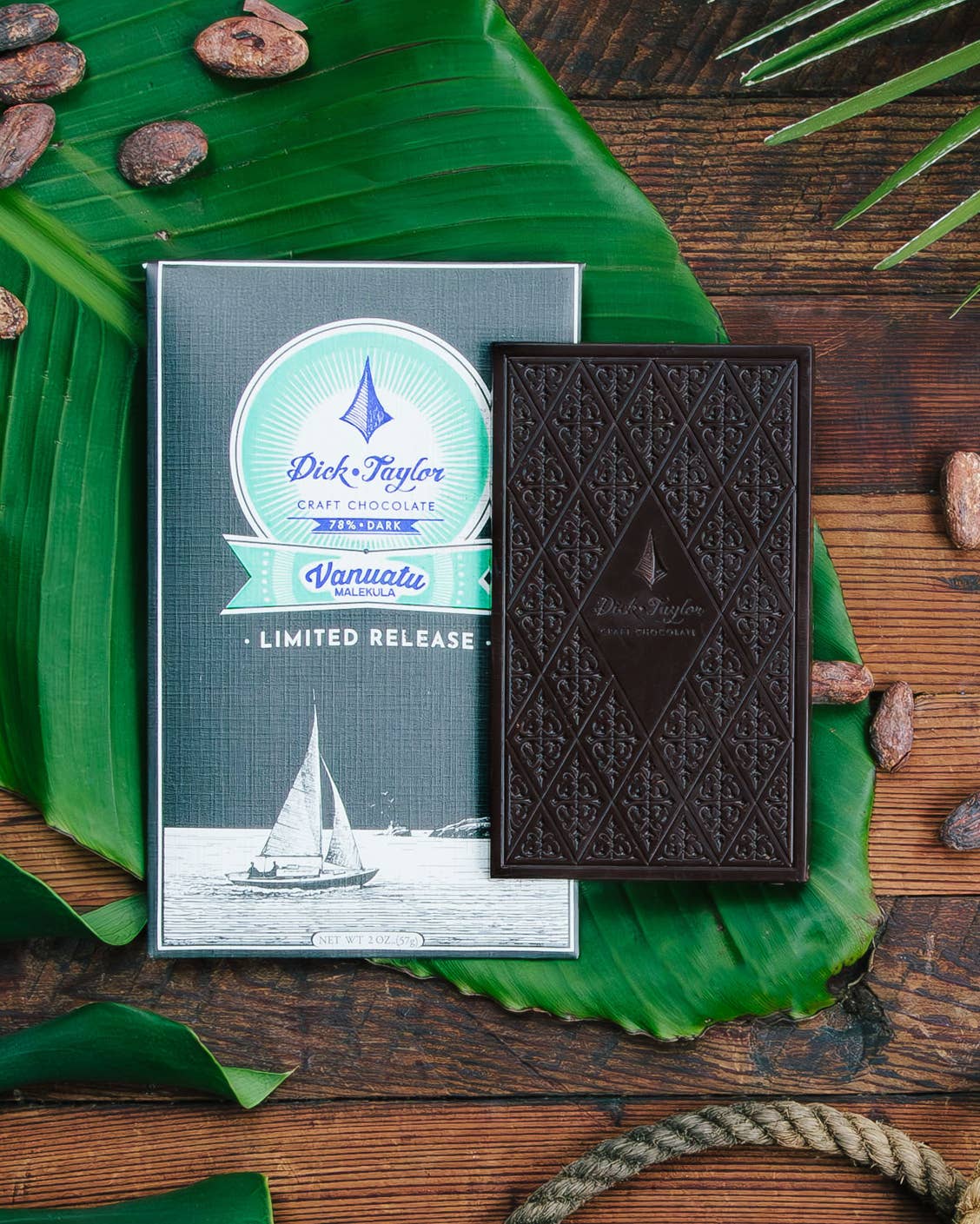 Dick Taylor Craft Chocolate - 78% Vanuatu, Malekula Island Limited Edition