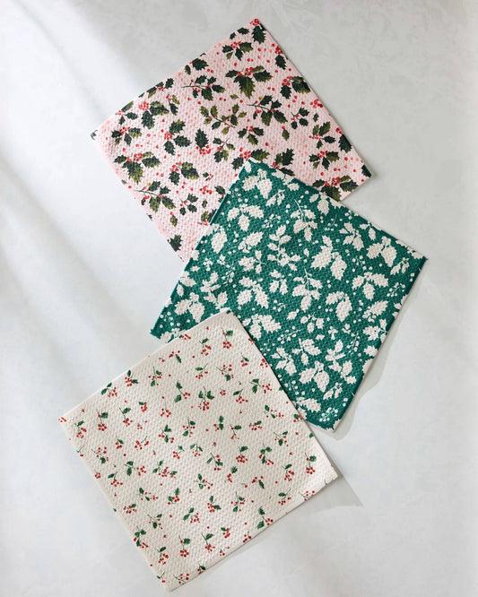 Geometry - Hollyday Dishcloth Set