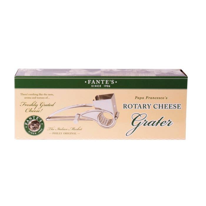 Fantes Deluxe Rotary Cheese Grater