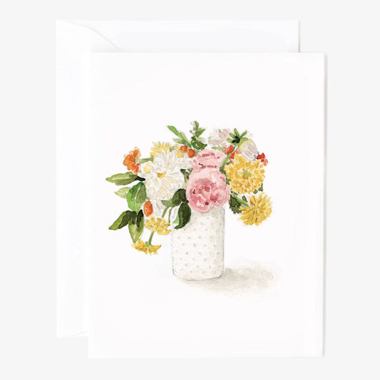 emily lex studio Hobnail Bouquet Notecards