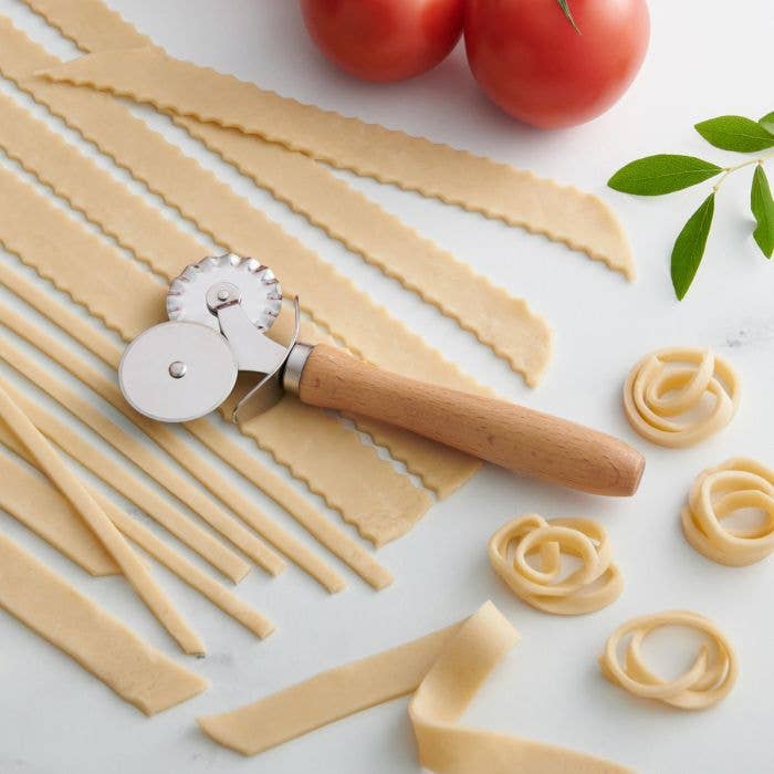 HIC - Harold Import Co. - Fantes Double Pastry Ravioli Pasta Dough Cutter Crimper