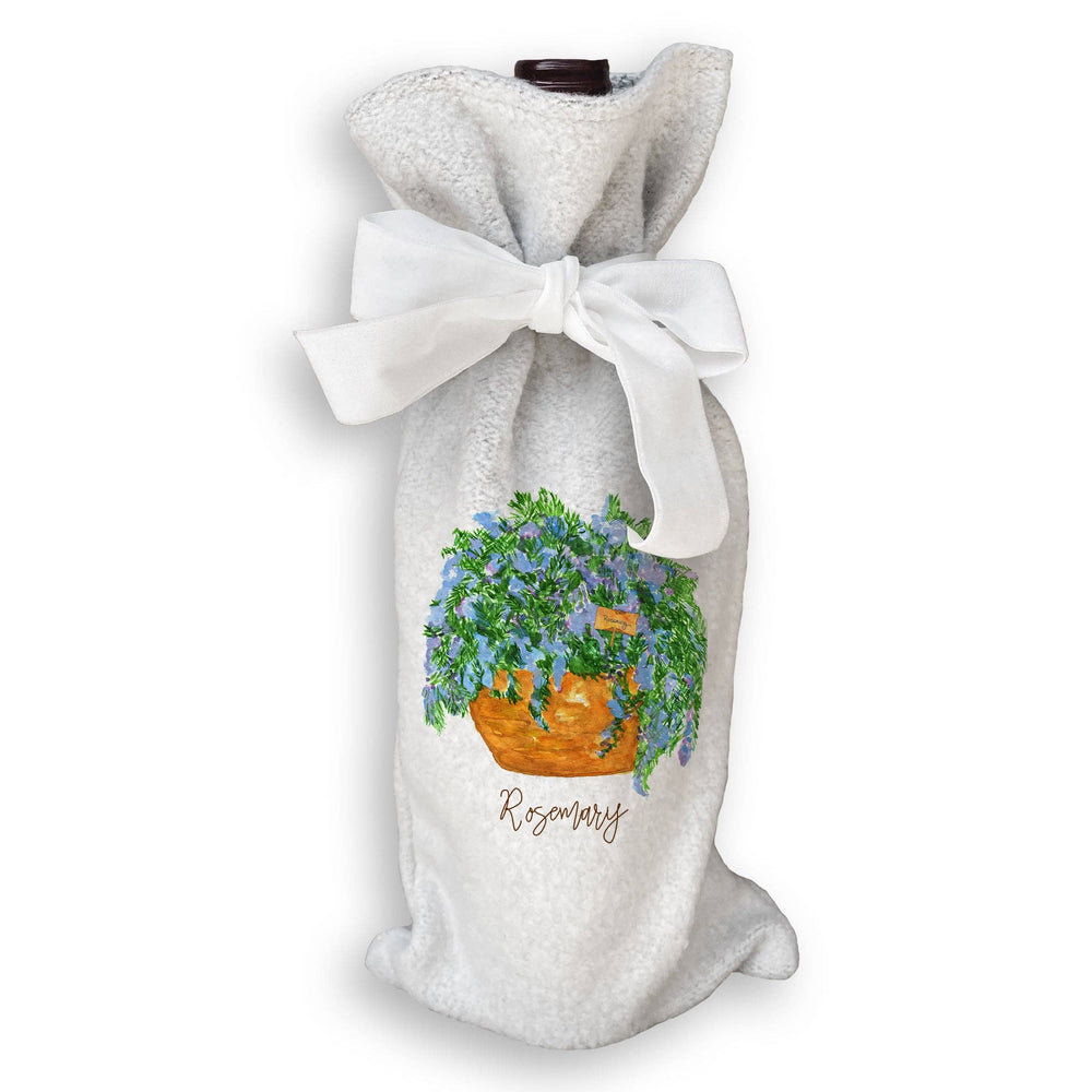 Flowering Rosemary Dishtowel