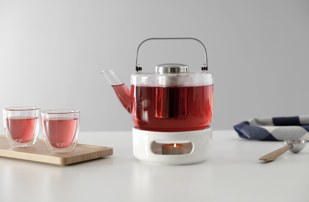 Viva Minima™ Porcelain Teapot Warmer