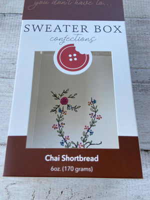 Sweater Box Confections - Chai Shortbread