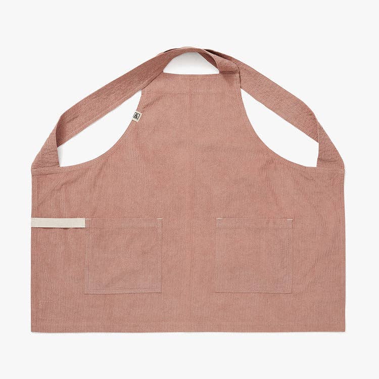 Hedley & Bennett - The Corduroy Smock Apron - Dusty Rose