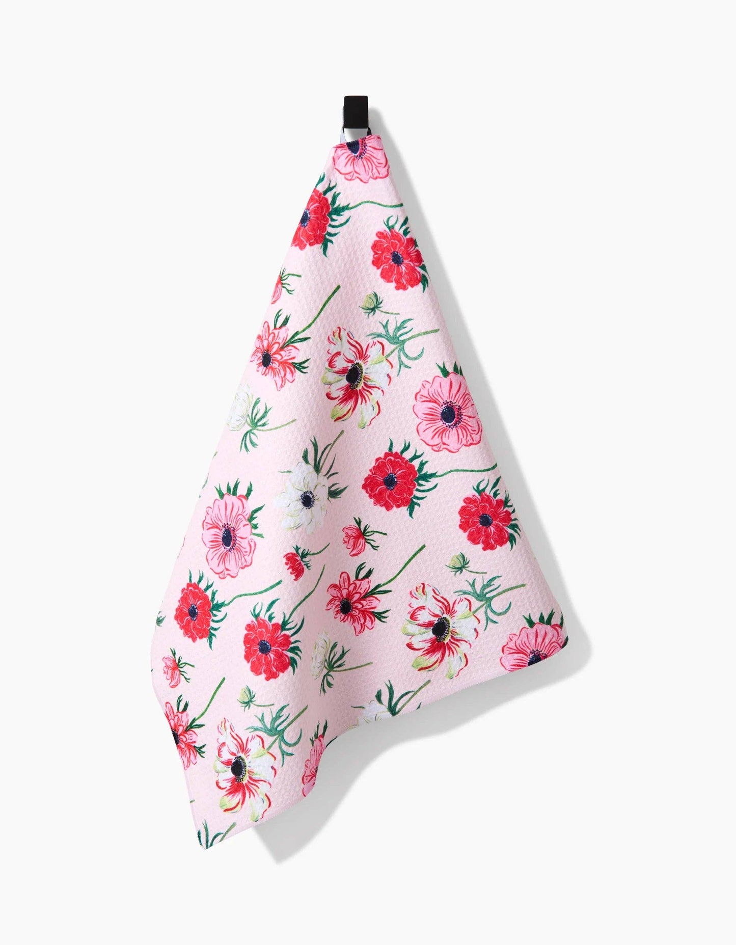 Geometry - Anemone Garden Flowers Tea Towel