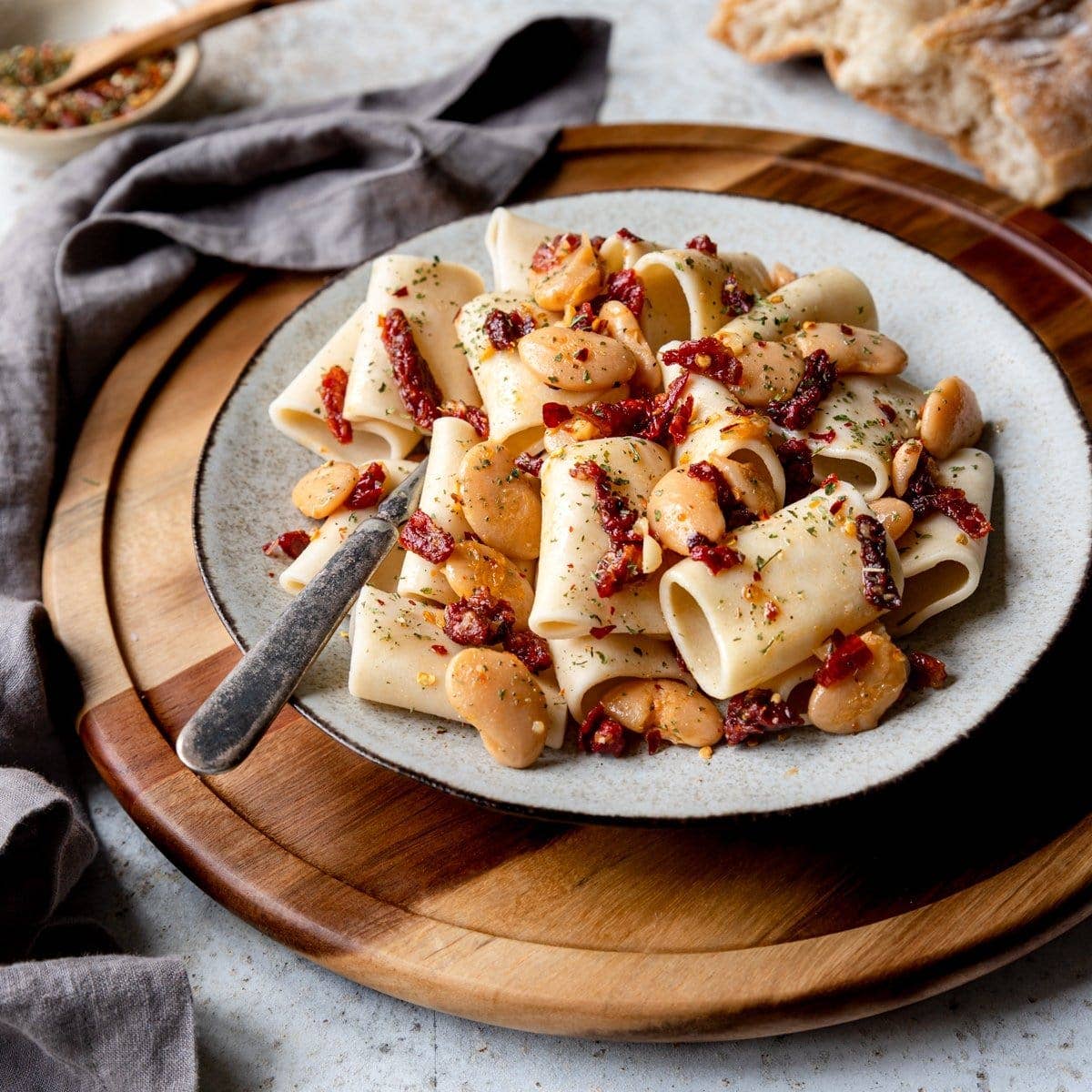 Bona Furtuna Sicilian Ancient Grain Organic Paccheri Pasta