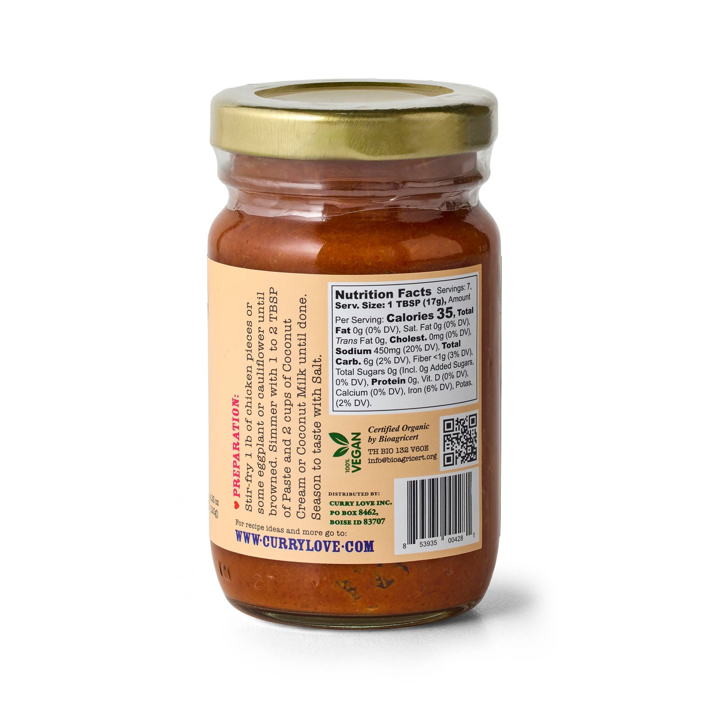 Mike's Organic Curry Love Red Thai Curry Paste