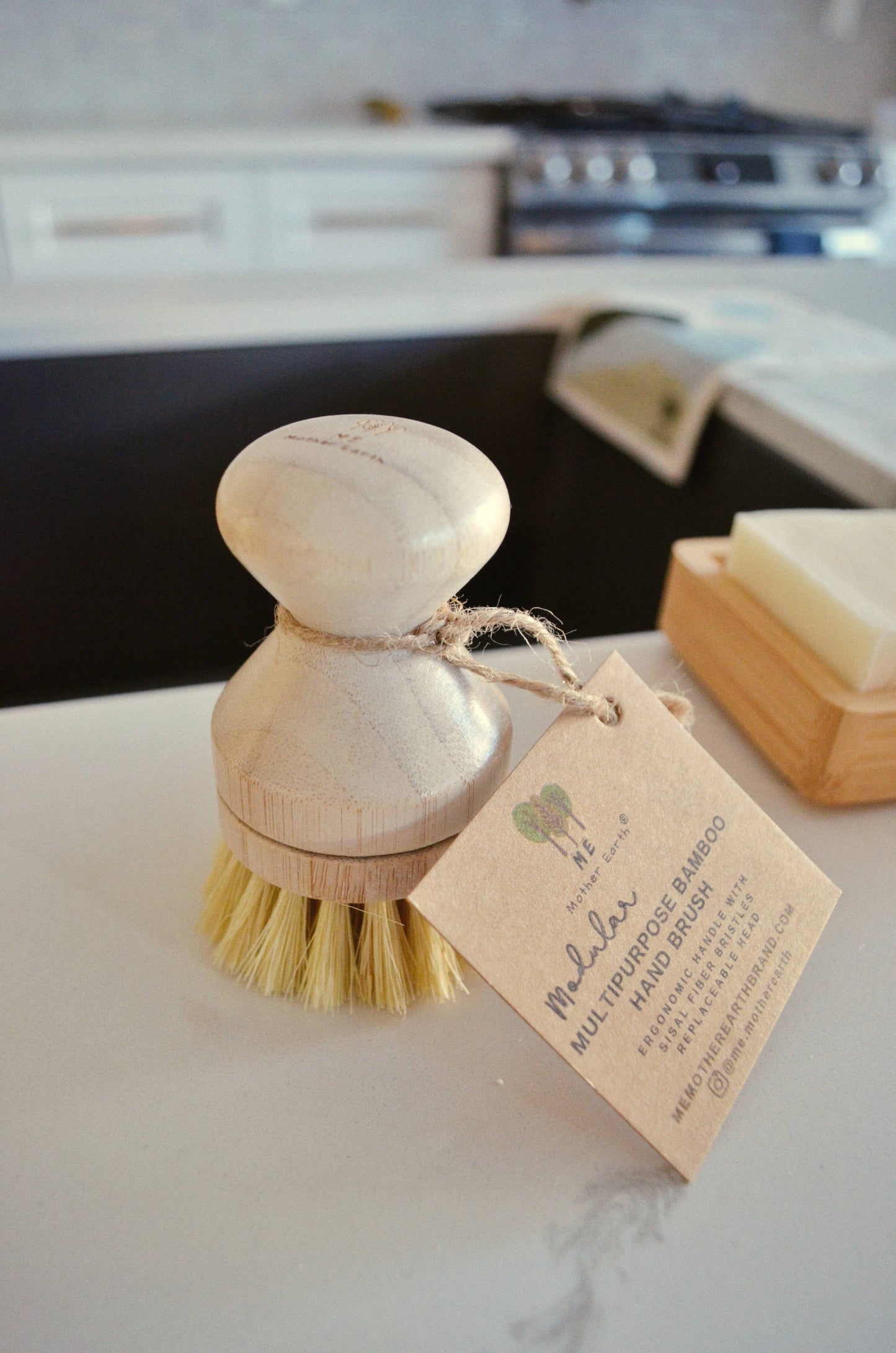 Me Mother Earth Modular Sisal Hand Brush, Multipurpose