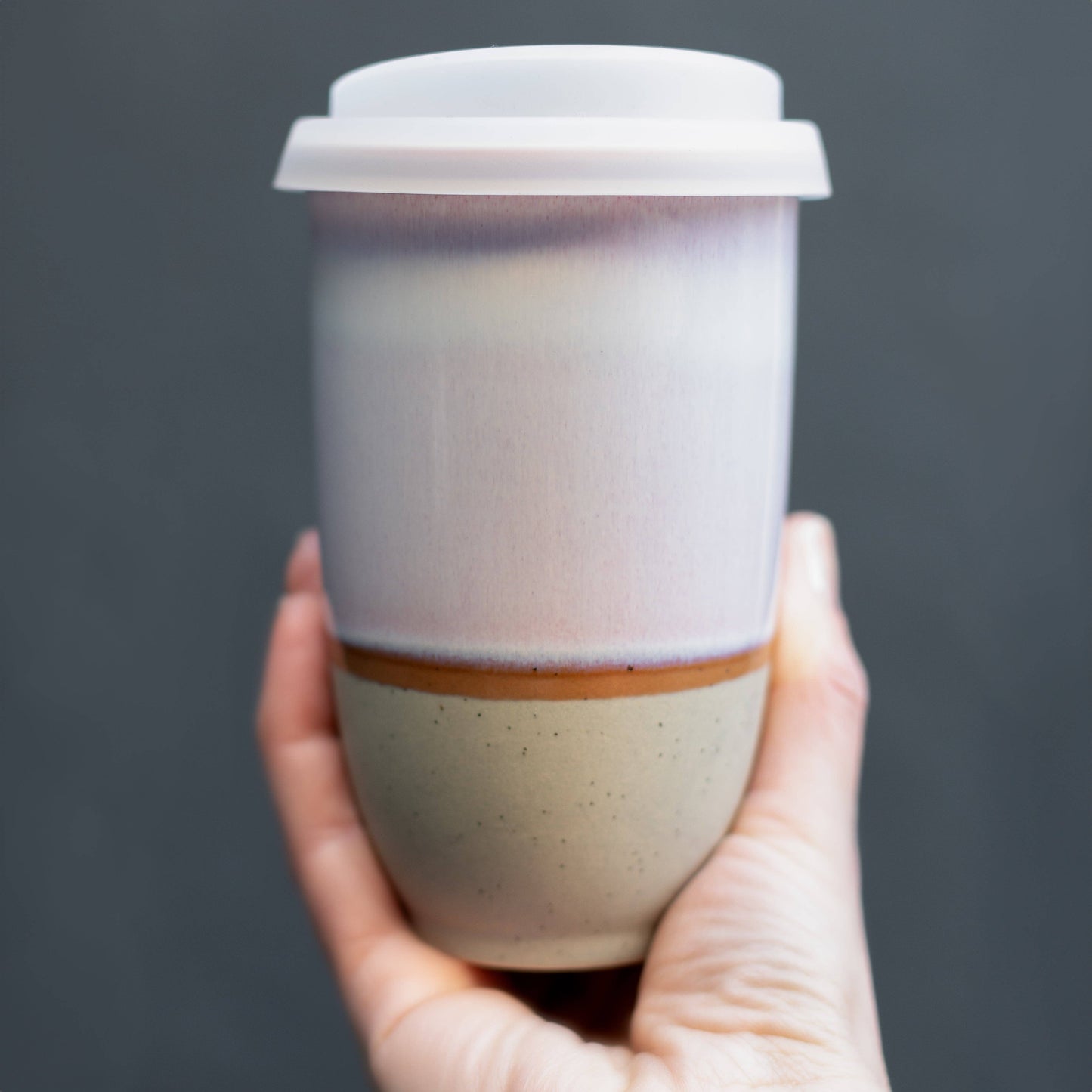 Nova Ceramic Horizon Ceramic Travel Mug, 12oz