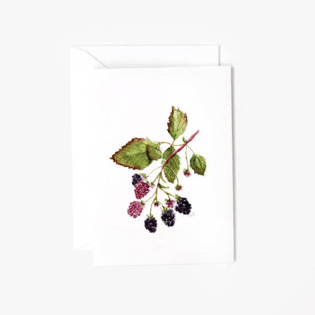 emily lex studio Blackberry Mini Notecard