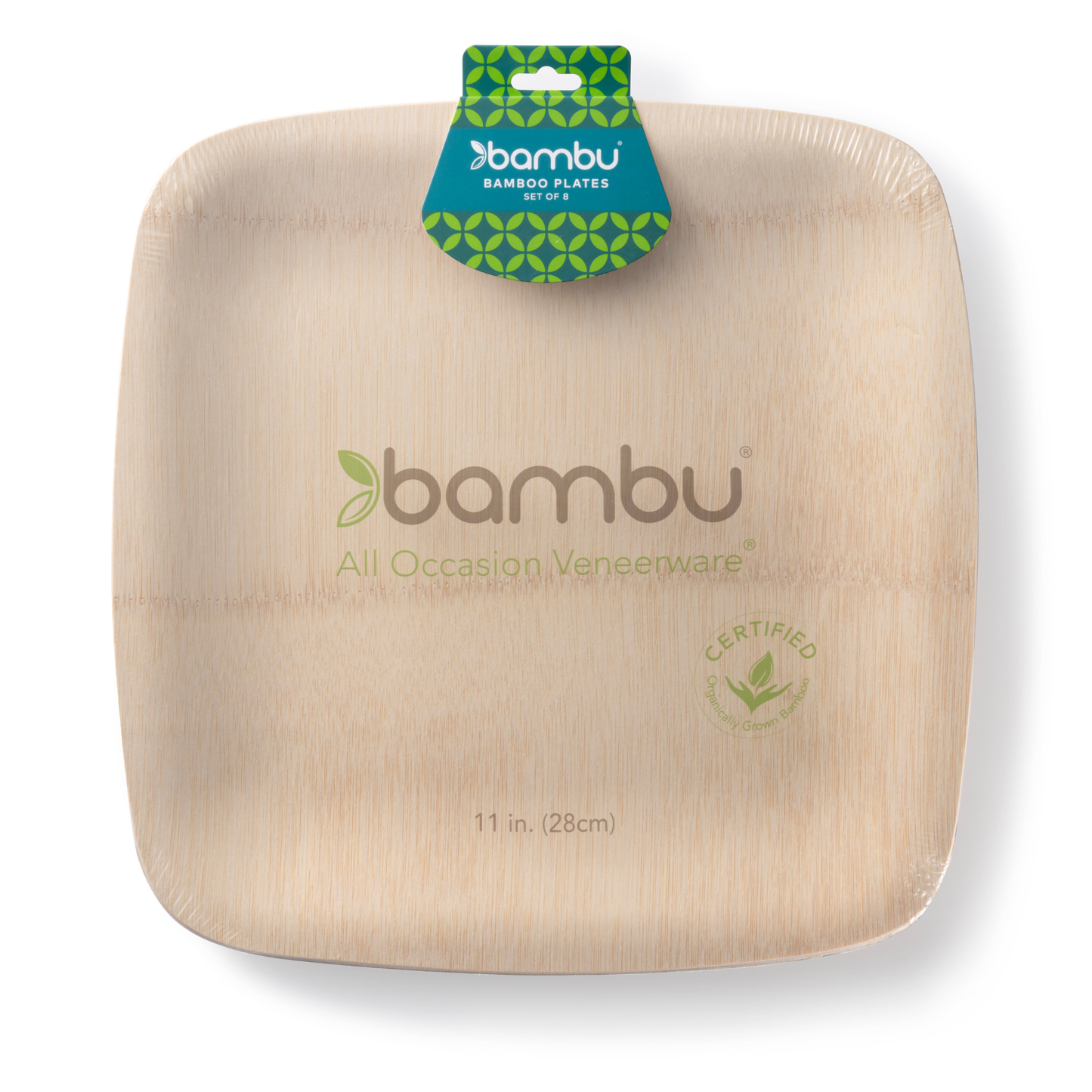 bambu® - Disposable Bamboo Square Plates