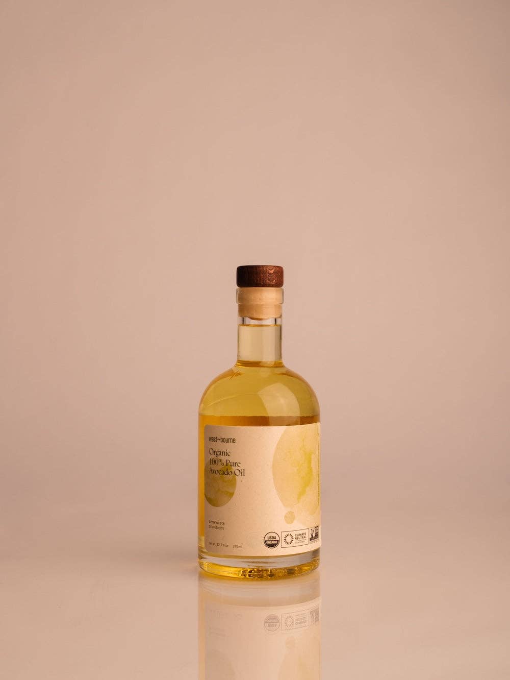 west~bourne Organic 100% Pure Avocado Oil, 375ml
