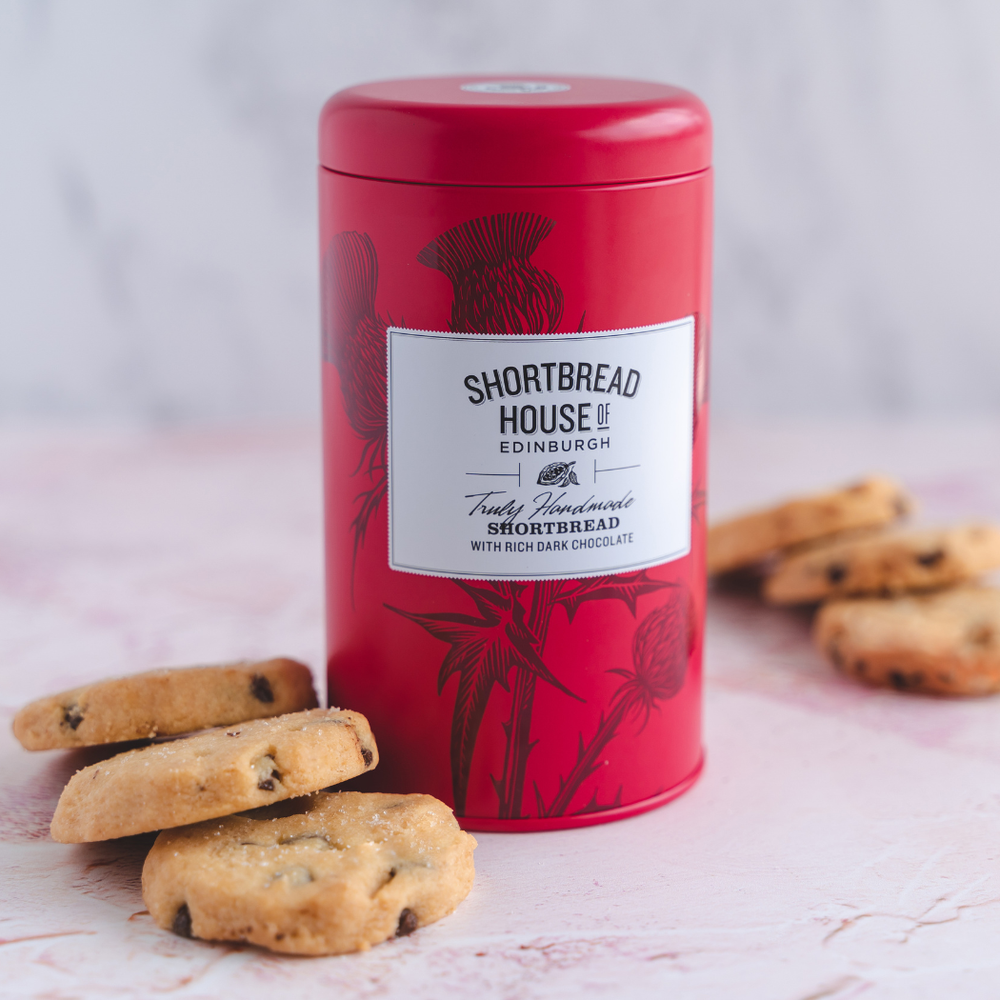 Shortbread House of Edinburgh - Shortbread House Dark Chocolate Biscuit Tin 140g MP12