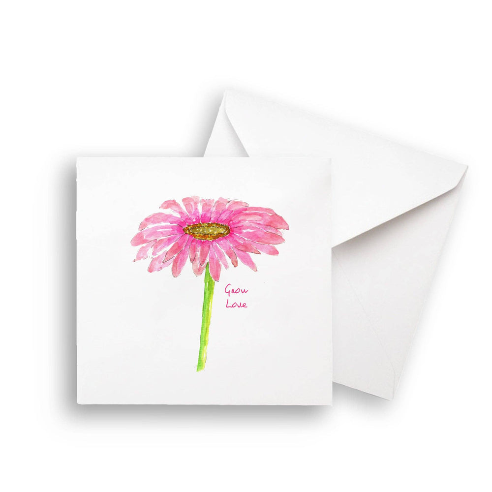 
            
                Load image into Gallery viewer, Grow Love Zinnia Dishtowel
            
        