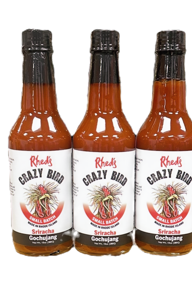 Rhed's Hot Sauce Crazy Bird Gochujang Sriracha, 10 oz
